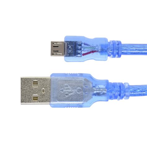 Blue 30cm Usb A Male To Type B Plugmini Usbmicro Usb Cable F Computerprinter Ebay