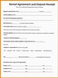 Free Printable One Page Rental Agreement