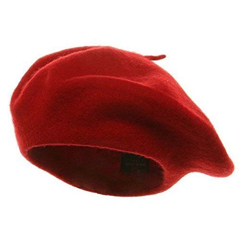 red beret 100 wool french parisian hat todays shopping wool berets red berets classic hats