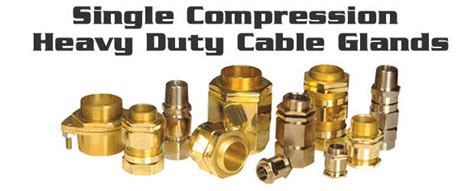 Single Compression Cable Glands Medium Duty Cable Glands