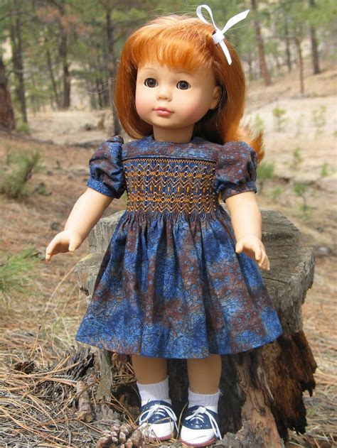 Downloadable Helen Smocked Doll Dress Pattern For 18 Inch Etsy