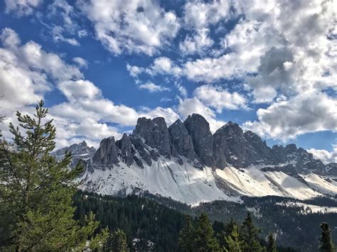 Breathtaking View Of The Dolomites Italian Alps Oc