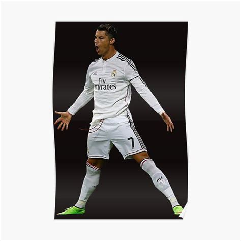 Poster Cristiano Ronaldo Redbubble