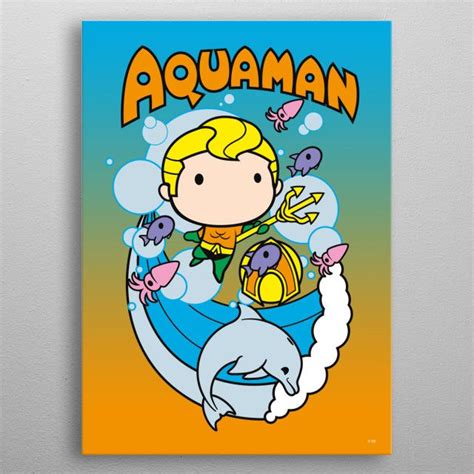 Aquaman Poster By Dc Comics Displate Aquaman Comic Drawing