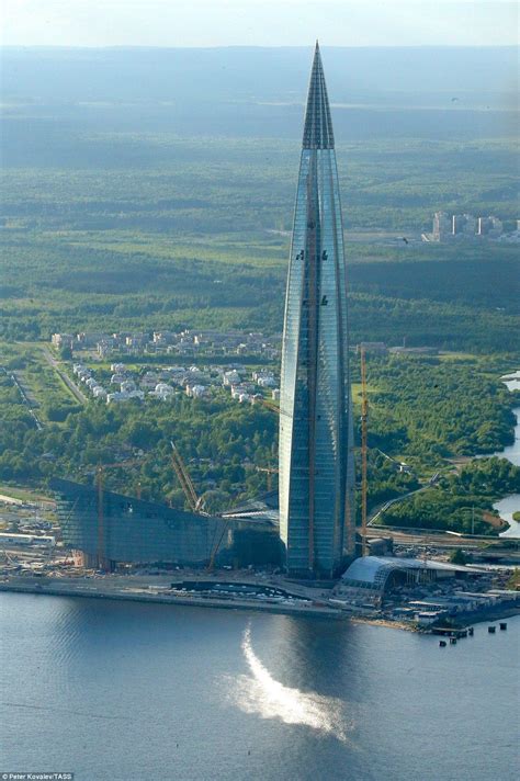 Europes Tallest Skyscraper Is Nearly Finished In St Petersburg