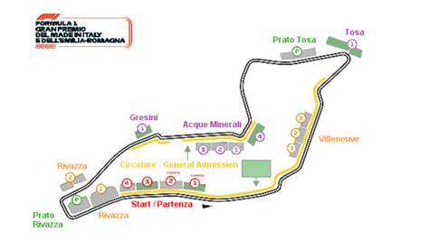 Startpartenza Grandstand 4 Emilia Romagna Grand Prix 17 19 May