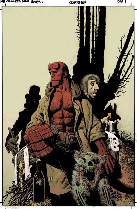 Ilustración De Richard Corben Para Hellboy Hellboy Comic