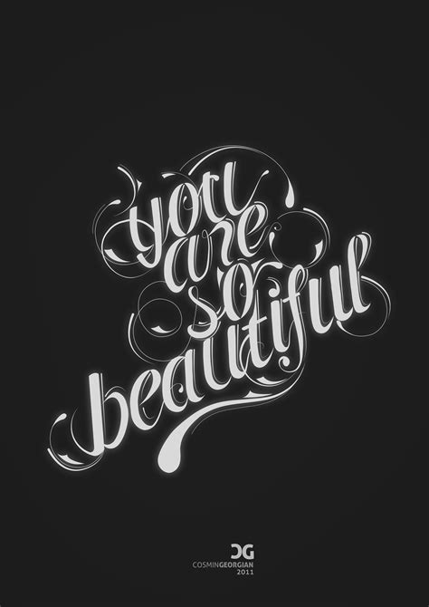 You Are So Beautiful On Behance