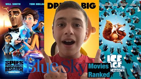 All Blue Sky Studios Movies Ranked Tier List Youtube