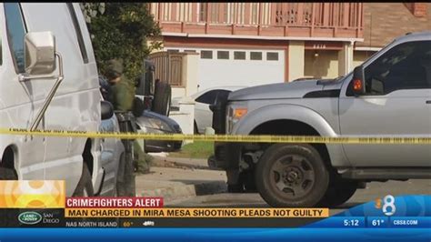 Man Charged In Mira Mesa Shooting Pleads Not Guilty