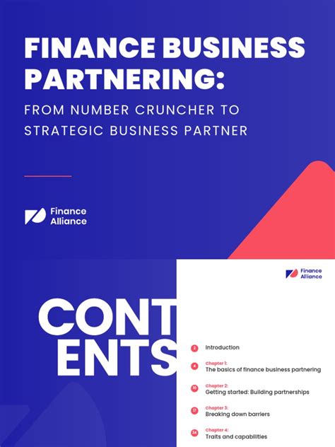 Finance Business Partnering Pdf Return On Investment Goal