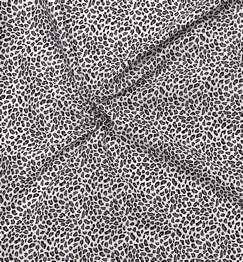 Polycotton Fabric Animal Print Tiger Zebra Leopard And Cow Ebay