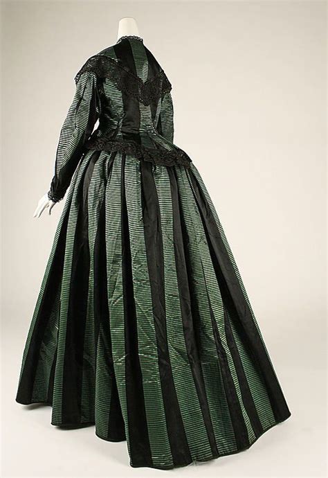 Dress Ca 1870 Us The Met Museum Back View Historical Dresses
