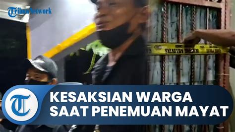 Kesaksian Warga Saat Penemuan 4 Mayat Satu Keluarga Yang Sudah Berhari