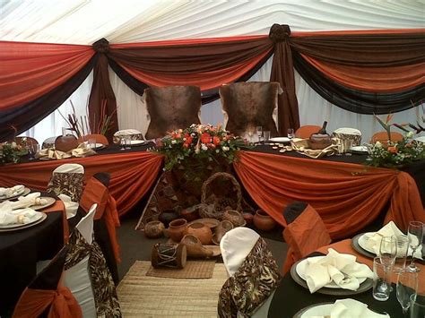 Traditional African Wedding Decor Afrikan Makoti Media