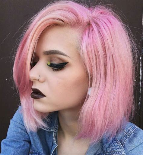 Pink Hair Hair Color Pink Pink Hair Earthy Tones