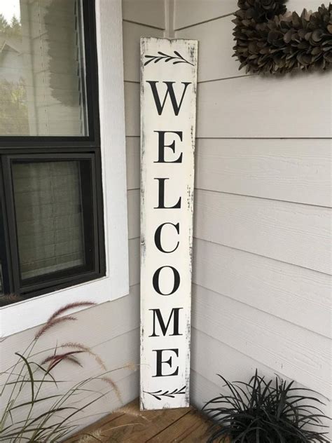 Welcome signs for front porch. Welcome Porch Sign -- HANDMADE-A-DAY | Emmaline Bride ...