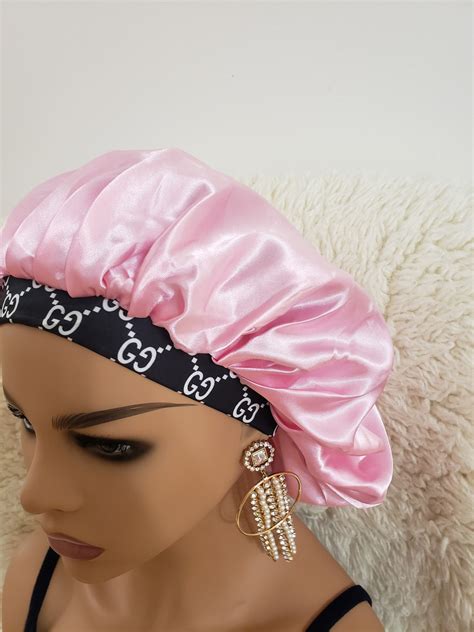 Luxury Silky Sleep Cap Satin Hair Bonnet For Natural Hair Etsy