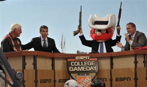 Raider Red On College Gameday I Remember This It Seemed Like Yesterday Texas Tech