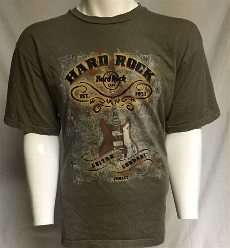 If you already came here, you already know that phuket doesn't lack of live bands. Hard Rock Cafe Guitar Company Phuket X-Large Short Sleeve ...