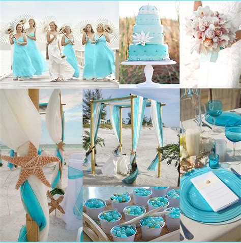 In this post, you'll learn: Turquoise Beach Wedding Ideas - Bridalore