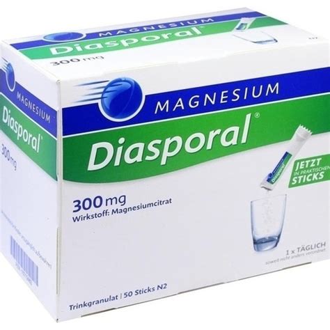 Не приемайте това лекарство, ако страдате от тежки бъбречни нарушения. MAGNESIUM DIASPORAL 300 mg Granulat 50 St - ELISANA