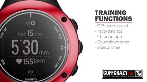 Suunto Watch Red Ambit 2s Watch W Heart Rate Monitor Youtube