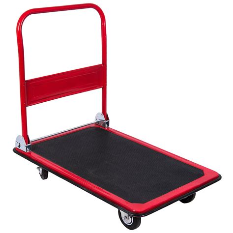The electric model provides more flexibility and is the best option for using on stairs, most rough terrain or curbs. Platform Hand Trolley Truck Sack Cart Flat Bed Folding ...