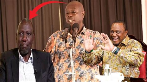 Breaking Newsfinally Gachagua Confirms Ruto Has Failed To Run The Nation Calling Uhuru To Help