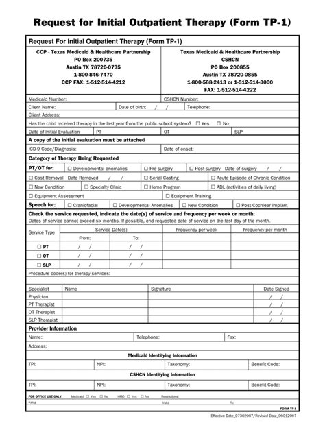 Texas Medicaid Tp Form Fill Out Sign Online Dochub