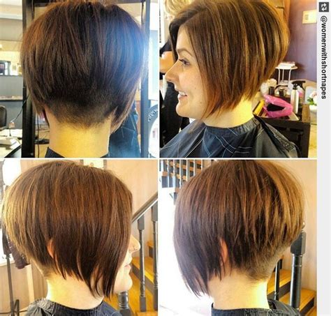 35+ short bob haircut clippered nape, great ideas! Buzzed Nape Bob Haircut - hairstyle how to make