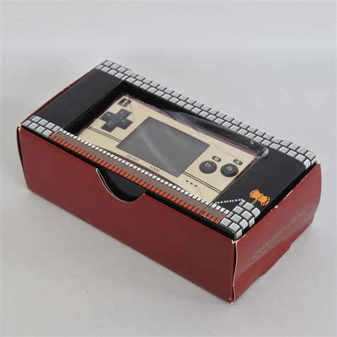 Game Boy Micro Happy Mario 20th Anniversary Console Boxed Nintendo