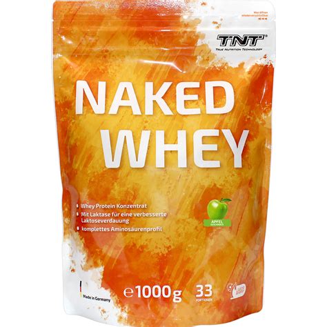 TNT Naked Whey Protein Konzentrat Premium Qulität made in Germany