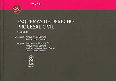 Libro Esquemas De Derecho Procesal Civil 9788413136066 Arnaiz