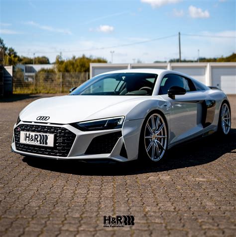 Audi R8 Lowered On Handr All Handr Suspensions In Our Onlineshop