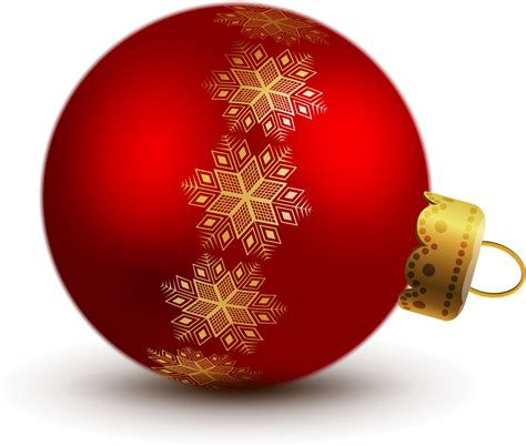 Download Transparent Red Christmas Ball Ornaments Clipart Christmas