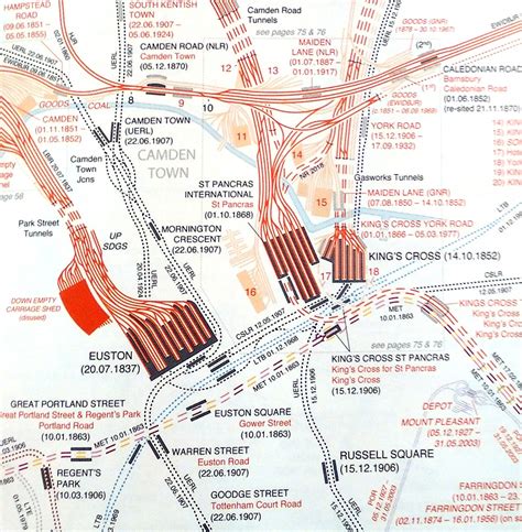 London Railway Atlas 4th Ed Mapping London