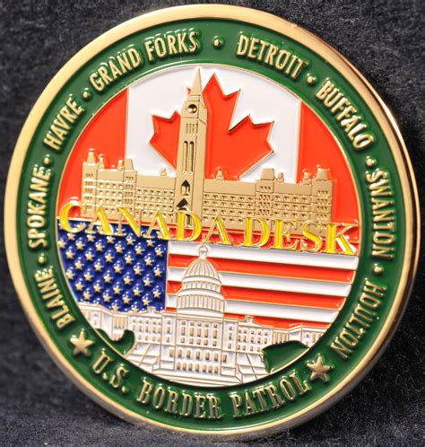 Us Border Patrol Canada Desk Challengecoinsca