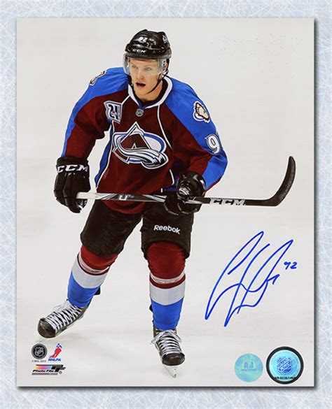 By the carolina hurricanes in the 2013 nhl draft, finished his rookie season with 21 points (nine goals. Gabriel Landeskog Colorado Avalanche Autographed Rookie ...
