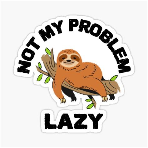 Swag Sloth Sticker By Popdonkey Redbubble