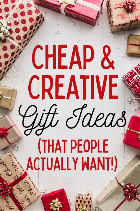 Cheap Creative Gift Ideas Under That People Actually Want Cheap Christmas Gifts
