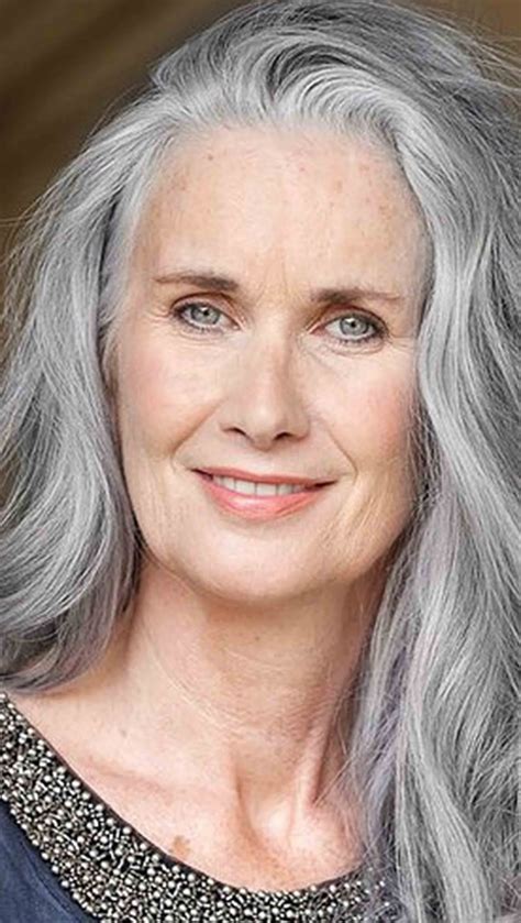 Eternal Beauty In 2020 Silver White Hair Long Gray Hair