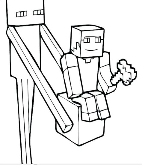 This minecraft coloring page features a wolf, a neutral, which is easily allied with the players. Minecraft Girl Coloring Pages at GetColorings.com | Free ...