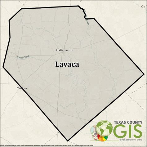 Lavaca County GIS Shapefile and Property Data - Texas County GIS Data