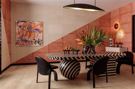 Kelly Wearstler Residential Design Harper Residence Dining Room