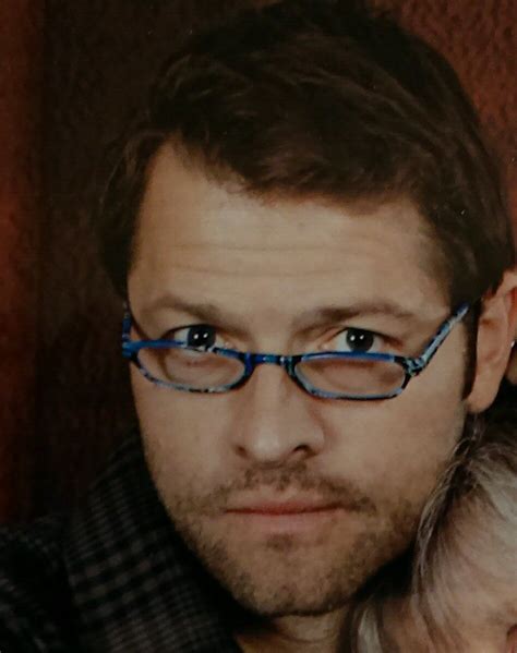 Fan I Look Like A Doofus But Heres Misha In My Reading Glasses