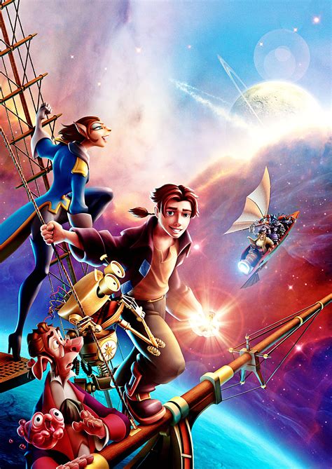 Walt Disney Posters - Treasure Planet - Walt Disney Characters Photo ...