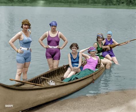 Shorpy Historical Picture Archive American Girl Colorized 1922