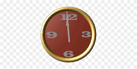 Clock Ticking Transparent Background Circle Time Clipart Clock