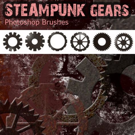 Steampunk Photoshop Brushes By Hannarb On Deviantart